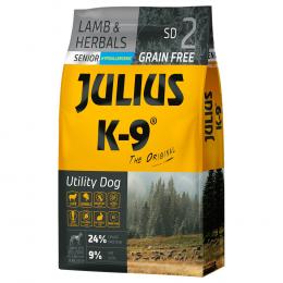 10 kg / 12 kg JULIUS K-9 zum Sonderpreis! - 10 kg Senior / Light Lamm & Kräuter