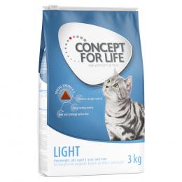10 kg / 9 kg Concept for Life zum Sonderpreis! - Light 3 x 3 kg