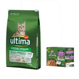 10 kg Ultima Trockenfutter + 8 x 85 g Sterilized Nassfutter-Mix II gratis! - Urinary Tract