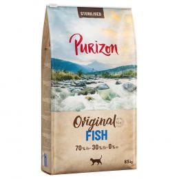 10 € Rabatt: 6,5 kg Purizon  - Sterilised Adult Fisch