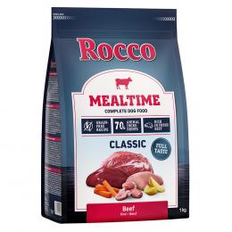 10% Rabatt! Rocco Mealtime 1kg zum Probierpreis! - Mealtime 1 kg Adult Rind