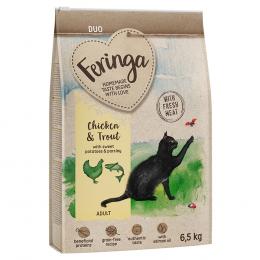 10€ sparen! Feringa Trockenfutter 6.5kg Adult Duo Huhn mit Forelle