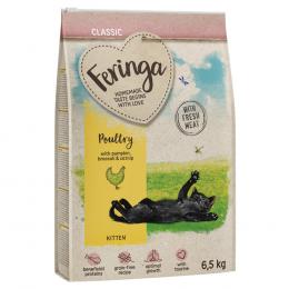 10€ sparen! Feringa Trockenfutter 6.5kg  Kitten Classic Geflügel