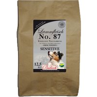 12,5 kg | Bubeck | No. 87 Sensitive Lammfleisch Gebacken | Trockenfutter | Hund