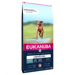 12 kg Eukanuba Grain Free Adult zum Sonderpreis! - Large Dogs Wild