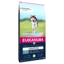 12 kg Eukanuba Grain Free zum Sonderpreis! - Adult Large Dogs Lamm