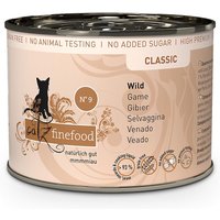 12 x 200 g | catz finefood | No.9 Wild Classic | Nassfutter | Katze