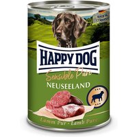 12 x 400g | Happy Dog | Neuseeland Sensible Pure | Nassfutter | Hund
