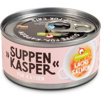 12 x 70 g | GranataPet | Lachs Suppenkasper | Snack | Katze