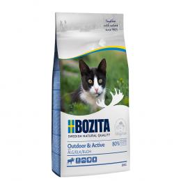 2 kg gratis! 10 kg Bozita Katzenfutter - Outdoor & Active