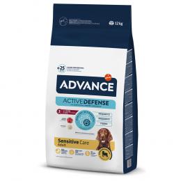 2 kg gratis! 11,5 kg / 12 kg Advance - 12 kg Sensitive Adult Lamm & Reis