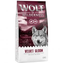 2 x 12 kg Wolf of Wilderness Trockenfutter - getreidefrei - Velvet Gloom - Truthahn & Forelle