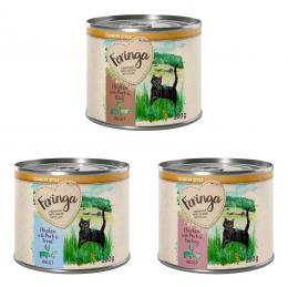 20 + 4 Feringa GRATIS Country Style Menü 24 x 200 g - Mixpaket 1: Truthahn, Rind, Forelle