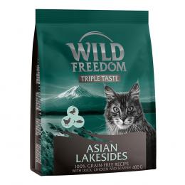 20% Rabatt auf 2 x 400 g Wild Freedom Trockenfutter! Asian Lakesides - Ente, Huhn, Fisch