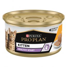 24 x 85 g PURINA PRO PLAN zum Sonderpreis! - Kitten Healthy Start Huhn