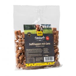 3 + 1 gratis! Caniland Hundesnacks 4 x 120 g / 180 g / 200 g - Softhappen Getreidefrei: mit Gans (4 x 200 g)