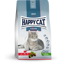 3 x 4 kg | Happy Cat | Adult Voralpen Rind Indoor | Trockenfutter | Katze