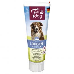 4 + 1 gratis! 5 x 75 g Tubidog Hundesnacks in der Tube - Lachscreme