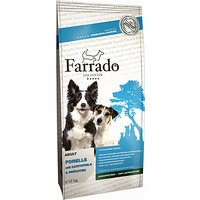 4 kg | Farrado | Forelle mit Erbsen & Kartoffeln Getreidefrei | Trockenfutter | Hund