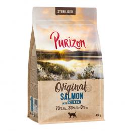 400 g Purizon zum Probierpreis! - Sterilised Adult Lachs mit Huhn