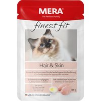 48 x 85 g | Mera | Hair & Skin Finest Fit | Nassfutter | Katze