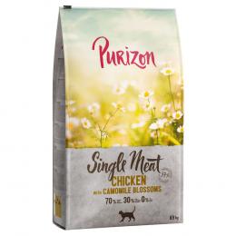 5.5 kg Purizon + 1 kg gratis! - Single Meat Huhn mit Kamillenblüten