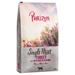 5.5 kg Purizon + 1 kg gratis! - Single Meat Pute mit Heidekrautblüten
