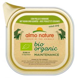 6 x 100 g Almo Nature BioOrganic Maintenance zum Sonderpreis! - mit Bio Huhn & Bio Gemüse
