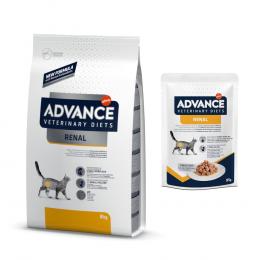8 kg Advance Veterinary Diets Renal Feline + 12 x 85 g passendes Nassfutter gratis! - 8 kg + 12 x 85 g