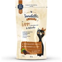 8 x 55 g | Sanabelle | Lamm & Holunder Cat-Sticks | Snack | Katze