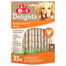 Angebot für 8in1 Delights Twisted Sticks für kleine Hunde Huhn - 70 Stück - Kategorie Hund / Hundesnacks / 8in1 / 8in1 Delights Huhn.  Lieferzeit: 1-2 Tage -  jetzt kaufen.