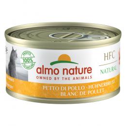 Almo Nature 6 x 70 g - HFC Natural Hühnerbrust