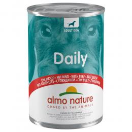 Angebot für Almo Nature Daily Dog 6 x 400 g - Rind - Kategorie Hund / Hundefutter nass / Almo Nature / Almo Nature Daily Menu.  Lieferzeit: 1-2 Tage -  jetzt kaufen.