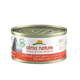 Almo Nature HFC Jelly Lachs & Karrotten 6x70g