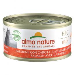 Angebot für Almo Nature HFC Natural 6 x 70 g - Lachs mit Karotten in Gelee - Kategorie Katze / Katzenfutter nass / Almo Nature / Almo Nature.  Lieferzeit: 1-2 Tage -  jetzt kaufen.