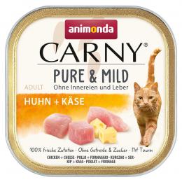 animonda Carny Pure & Mild Adult Huhn + Käse 32x100g