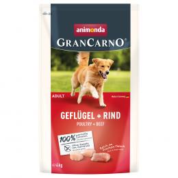 animonda GranCarno Adult Geflügel + Rind - 4 kg