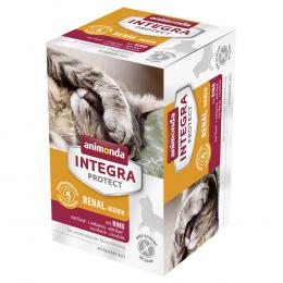 animonda Integra Protect Adult Niere Schale 6 x 100 g Katzenfutter - mit Rind