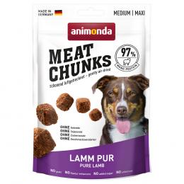 Angebot für animonda Meat Chunks Medium / Maxi - Sparpaket: 4 x 80 g Lamm Pur - Kategorie Hund / Hundesnacks / Trainings- & Welpenleckerlis / Getrocknetes Fleisch.  Lieferzeit: 1-2 Tage -  jetzt kaufen.
