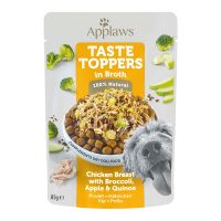 Angebot für Applaws Taste Toppers Pouch in Brühe 12 x 85 g - Huhn mit Brokkoli, Apfel und Quinoa - Kategorie Hund / Hundefutter nass / Applaws / Applaws Pouch.  Lieferzeit: 1-2 Tage -  jetzt kaufen.