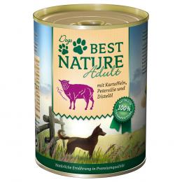 Best Nature Dog Adult 6 x 400 g - Lamm, Kartoffeln & Petersilie