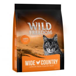 Bis zu 25% Rabatt! 400 g Wild Freedom Trockenfutter Wide Country - Geflügel