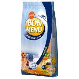 Bon Menu Dog Adult Mediterranean Recipe -  Sparpaket: 2 x 15 kg