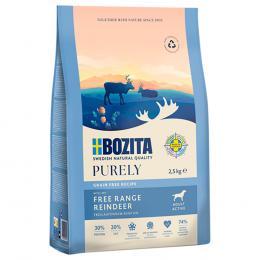 Bozita Dog Purely Adult Active Grain Free Rentier - Sparpaket: 2 x 2,5 kg