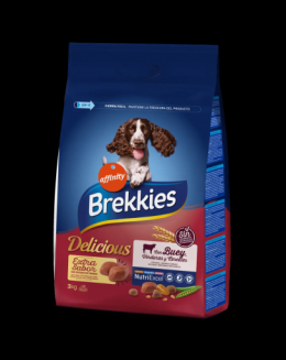 Brekkies Excel Delicious Hundefutter Mit Rindfleisch, Gemüse Und