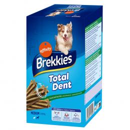 Brekkies Total Dent für mittelgroße Hunde - Sparpaket: 8 x 180 g