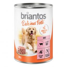 Briantos Delicious Paté 6 x 400 g zum Sonderpreis! - Rind