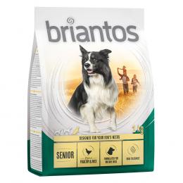 Briantos Senior mit Geflügel und Reis - Sparpaket: 4 x 1 kg