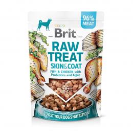 Brit Raw Treat Fish & Chicken Skin & Coat 40g