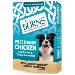 Angebot für Burns Freilandhuhn mit Karotten & braunem Reis - 6 x 395 g - Kategorie Hund / Hundefutter nass / Burns / -.  Lieferzeit: 1-2 Tage -  jetzt kaufen.